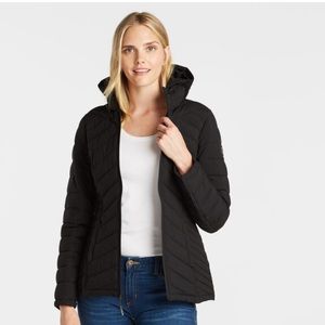 Packable Puffer Jacket - Black